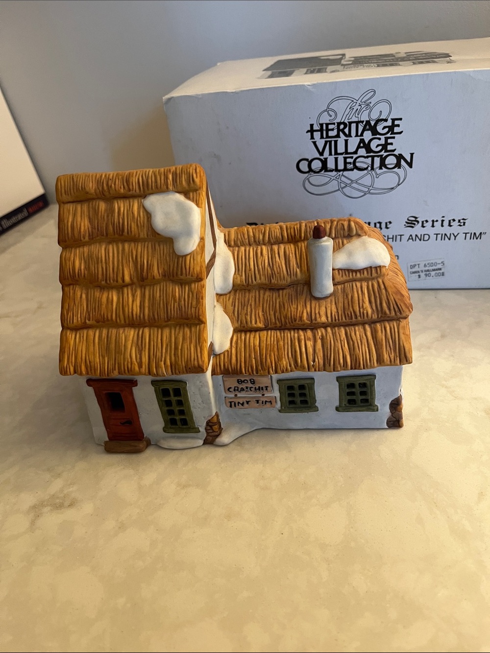 Dickens Village Dept 56 The Cottage of Bob Cratchit and Tiny Tim
